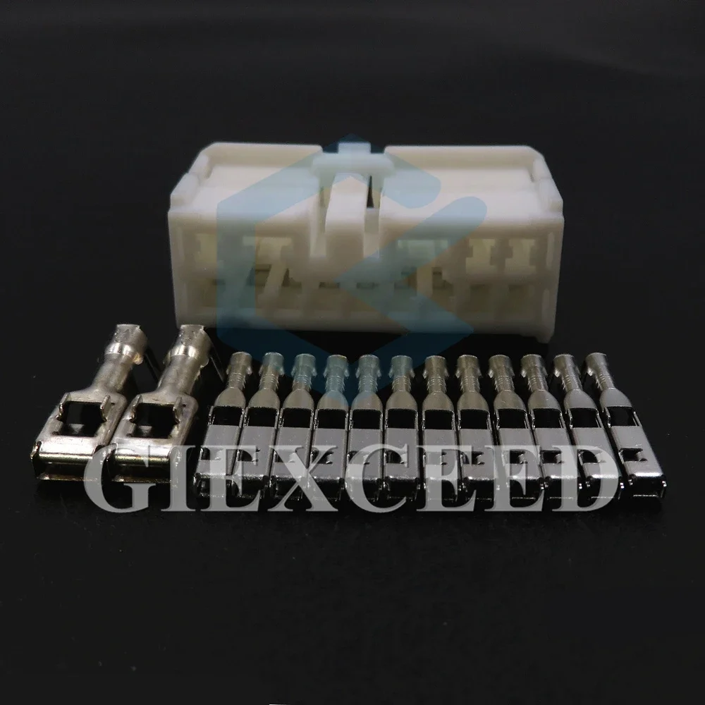 2 Set 14 Pin Auto Electric Wire Cable Hybrid Connector For Nissan 6098-3565 Car Power Amplifier Power Audio AC Assembly Plug
2 Set 14 Pin Auto Electric Wire Cable Hybrid Connector For Nissan 6098-3565 Car Power Amplifier Power Audio AC Assembly Plug