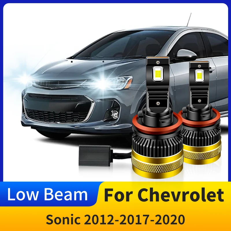 2Pcs For Chevrolet Sonic 2012-2017-2020 Low Beam Bulb LED Front Head Light Lamp H11 Headlight 12V 30000LM 6000K Car Accessories
2Pcs For Chevrolet Sonic 2012-2017-2020 Low Beam Bulb LED Front Head Light Lamp H11 Headlight 12V 30000LM 6000K Car Accessories