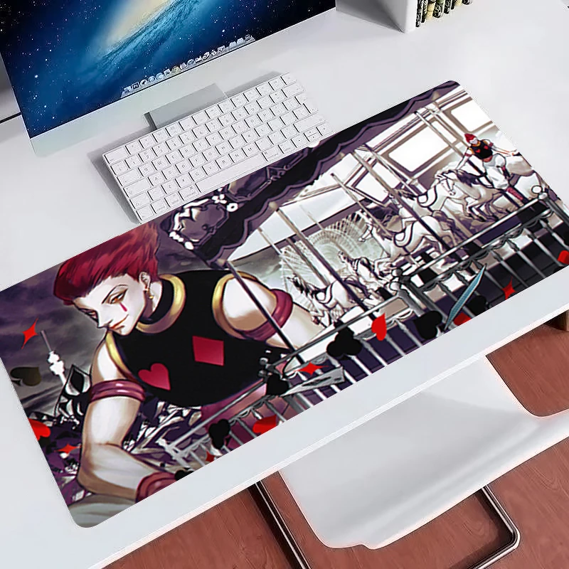Popular Anime Mouse Pad H-hunter x H-hunter Hisoka E-sports Gamer Desk Mat Rubber Keyboard Pad 90x40cm Office Computer Mousepad
Popular Anime Mouse Pad H-hunter x H-hunter Hisoka E-sports Gamer Desk Mat Rubber Keyboard Pad 90x40cm Office Computer Mousepad