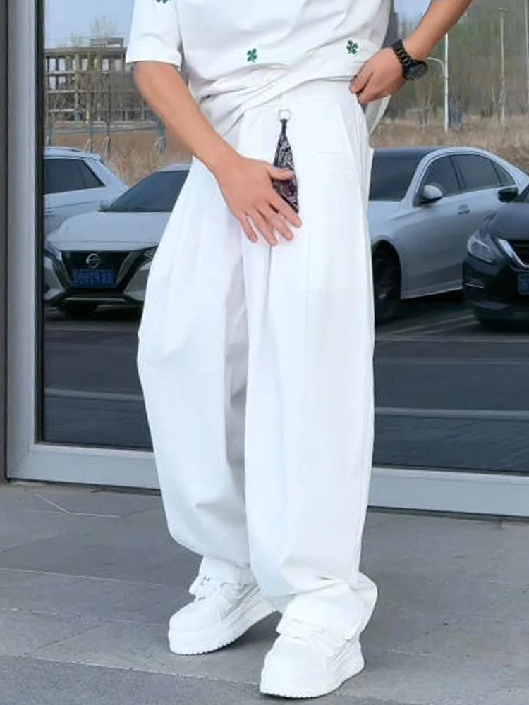Men's Summer Thin Breathable Knife Casual Pants Loose Wide Leg Jeans Couples Match High Waist Straight Tube Long Trousers
Men's Summer Thin Breathable Knife Casual Pants Loose Wide Leg Jeans Couples Match High Waist Straight Tube Long Trousers