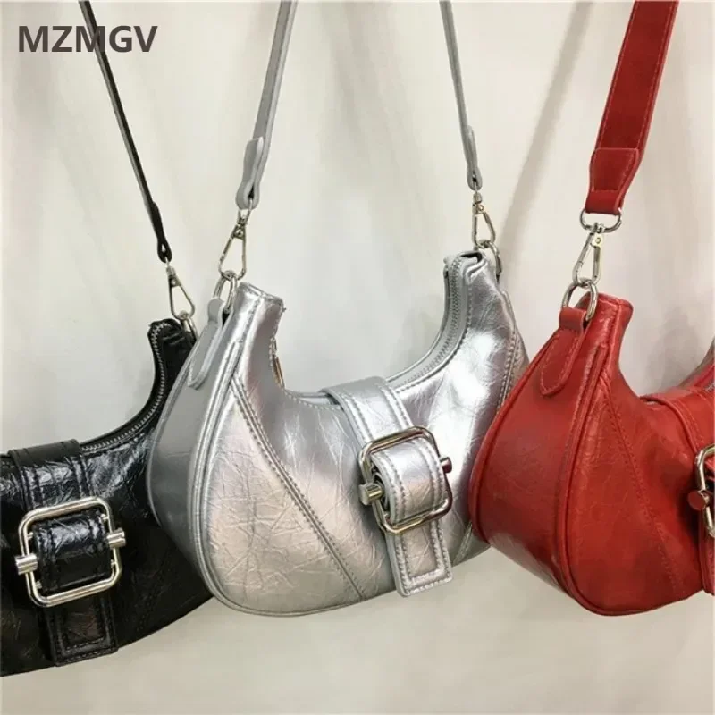 Leather Crossbody Bag Y2K for Women Clutch Purse with Adjustable Strap Hobo Bag Buckle Underarmbag Female Travel Work Shopping
Leather Crossbody Bag Y2K for Women Clutch Purse with Adjustable Strap Hobo Bag Buckle Underarmbag Female Travel Work Shopping