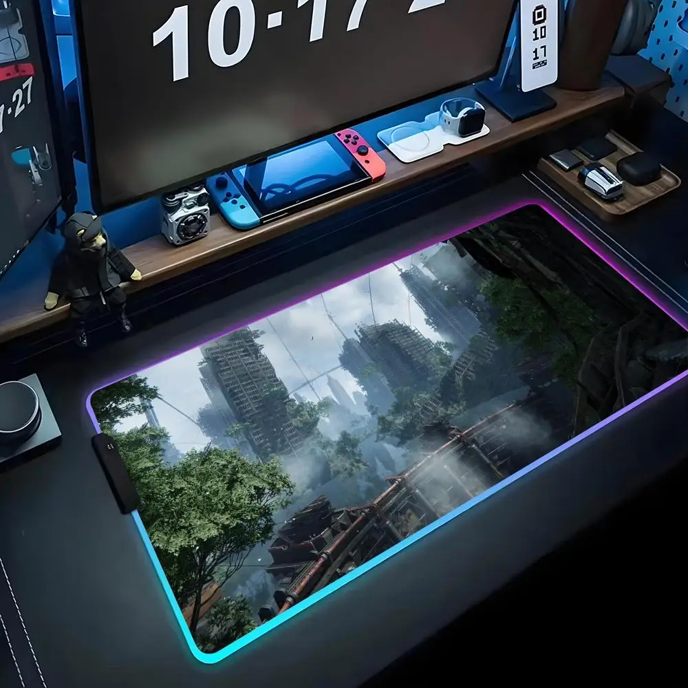 Коврик для мыши Game Crysis 3, игровой коврик для мыши RGB, большой светодиодный коврик для ПК, настольный коврик, светящийся коврик для мыши, большой коврик для клавиатуры, настольный коврик с
Коврик для мыши Game Crysis 3, игровой коврик для мыши RGB, большой светодиодный коврик для ПК, настольный коврик, светящийся коврик для мыши, большой коврик для клавиатуры, настольный коврик с