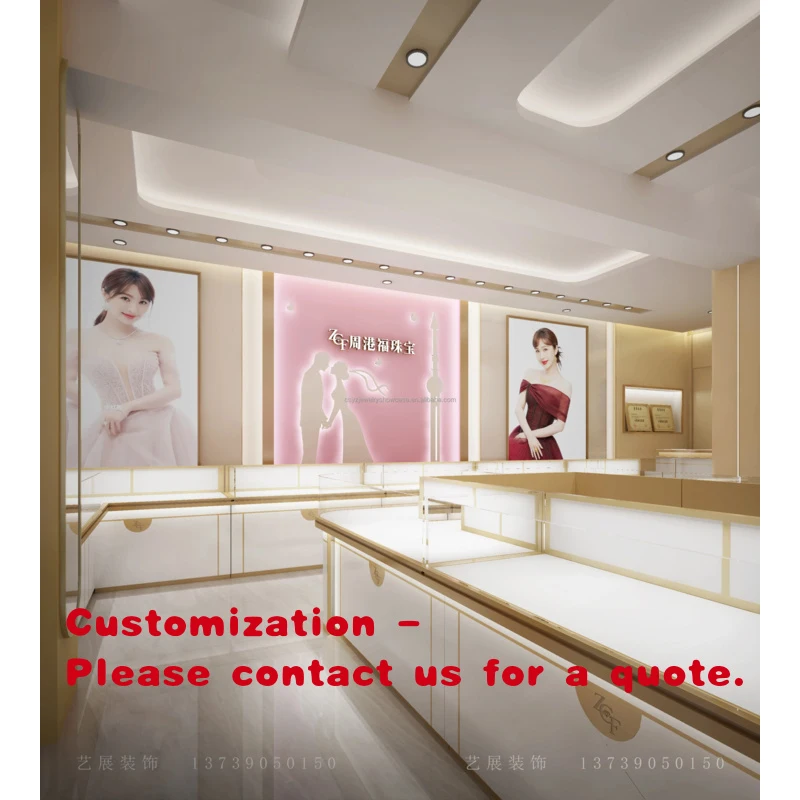 custom.Professional High-End Stainless Steel Jewelry Display Showcase Gold Jewelry in Furniture Stores
custom.Professional High-End Stainless Steel Jewelry Display Showcase Gold Jewelry in Furniture Stores