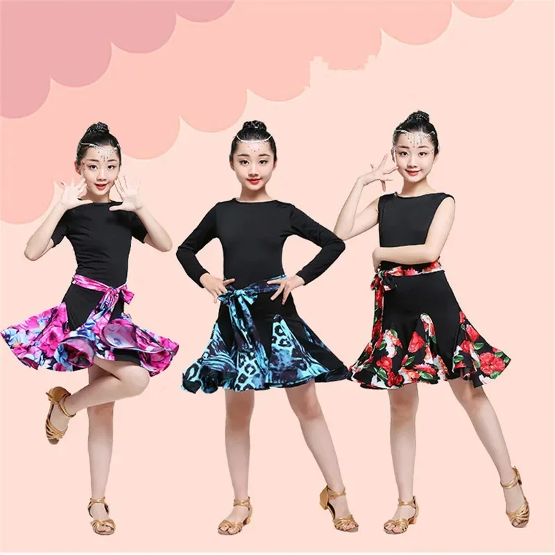 Latin Dance Dresses For Girl Red Yellow Flower Print Ballroom Professional Children Dress Dance Costumes For Kids Costume
Latin Dance Dresses For Girl Red Yellow Flower Print Ballroom Professional Children Dress Dance Costumes For Kids Costume