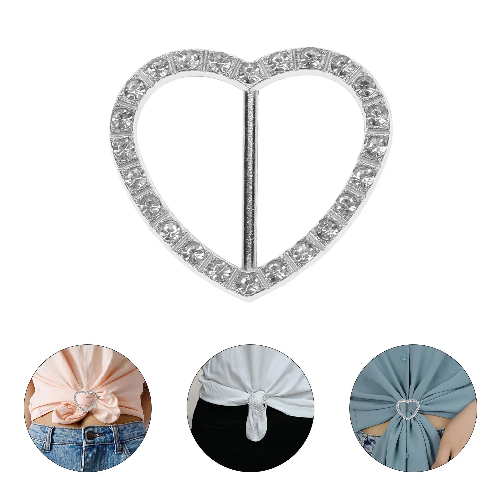 4Pcs Rhinestone Scarf Buckles Heart Shaped Scarf Clasps Alloy Clothes Clips Stylish Accessories for Women Clothes Buckle
4Pcs Rhinestone Scarf Buckles Heart Shaped Scarf Clasps Alloy Clothes Clips Stylish Accessories for Women Clothes Buckle