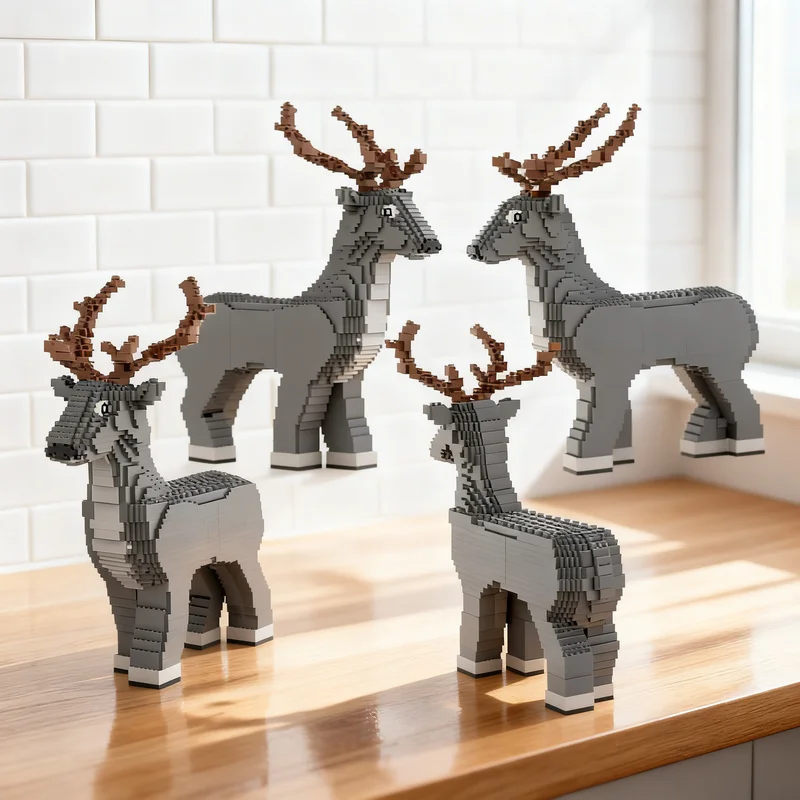 4658pcs MOC Maxi Figure Reindeer Seasonal Christmas Creator Model Building Blocks Construction Toys Christmas Gifts Brick Kids
4658pcs MOC Maxi Figure Reindeer Seasonal Christmas Creator Model Building Blocks Construction Toys Christmas Gifts Brick Kids