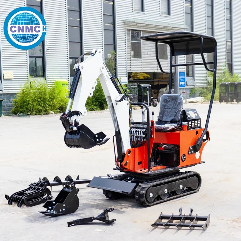 CNMC 0.8Ton 1Ton Mini Backhoe Excavator Mini Digger Compact Type Farms Gardens High Efficiency Easy To Operate Made In China
CNMC 0.8Ton 1Ton Mini Backhoe Excavator Mini Digger Compact Type Farms Gardens High Efficiency Easy To Operate Made In China