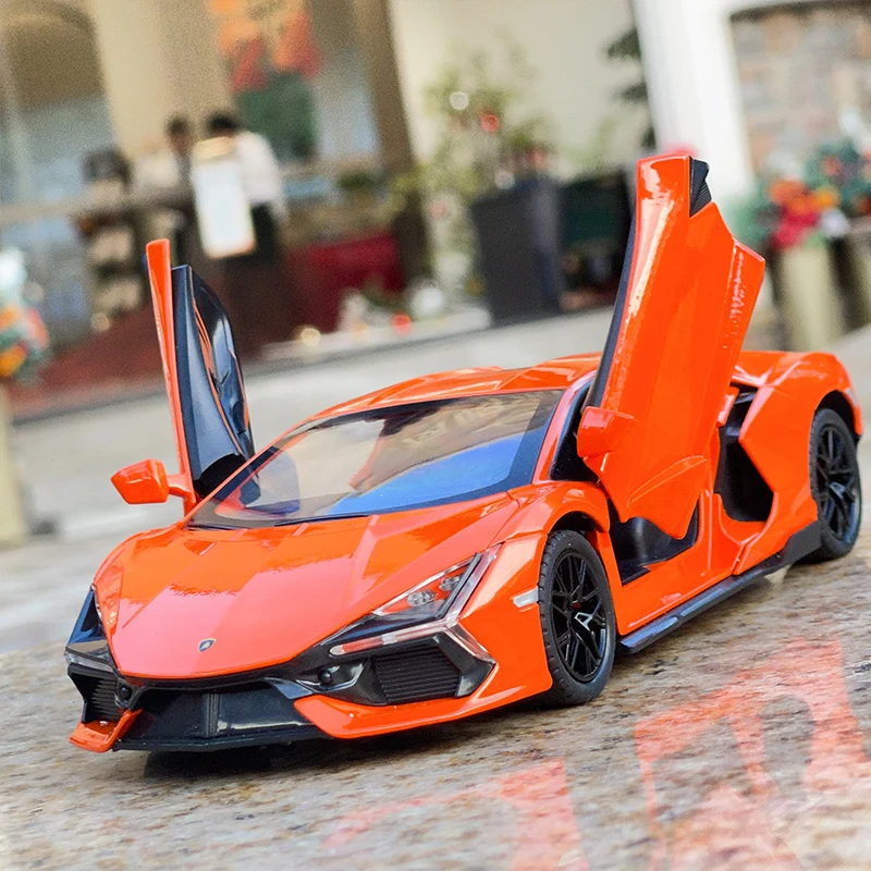 1:24 Lamborghini Revuelto Simulation Alloy Car Model Sound And Light Pull Back Toy Car Metal Sports Car Boy Collection Gift
1:24 Lamborghini Revuelto Simulation Alloy Car Model Sound And Light Pull Back Toy Car Metal Sports Car Boy Collection Gift