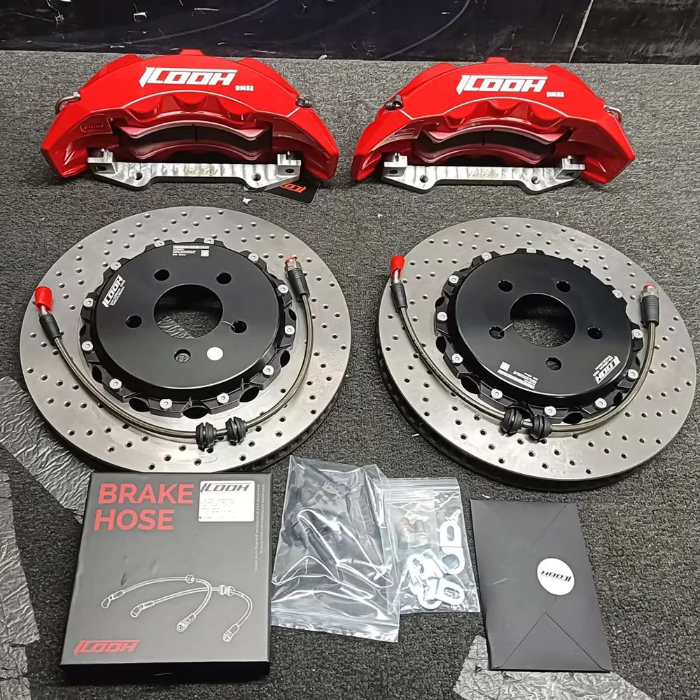 ICOOH DM5 High Quality 6-piston brake caliper kit fits for 2007 Mitsubishi Lancer Evolution 9
ICOOH DM5 High Quality 6-piston brake caliper kit fits for 2007 Mitsubishi Lancer Evolution 9