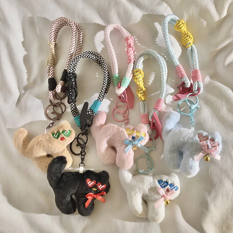 Trendy Cool Sunglasses Cat Plush Wristband - Multi-Function Anti-Lost Charm for Phone Case/Bag/Keychain/CCD
Trendy Cool Sunglasses Cat Plush Wristband - Multi-Function Anti-Lost Charm for Phone Case/Bag/Keychain/CCD