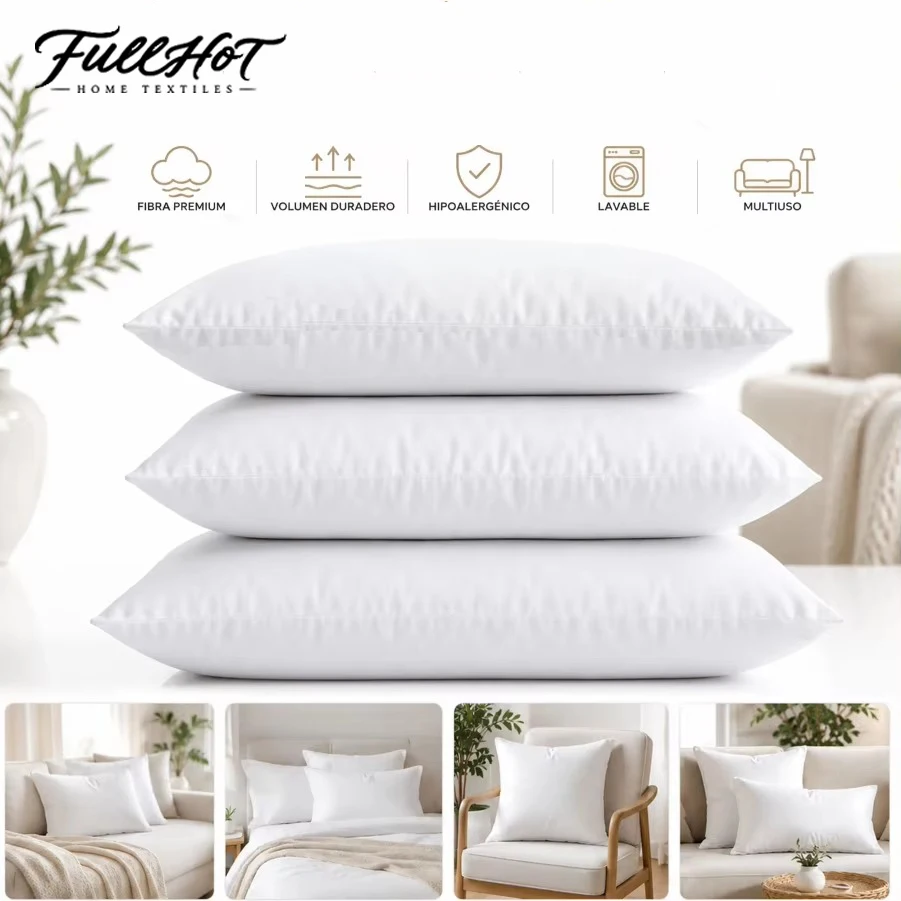 FULLHOT Cushion filling kit 2 decorative cushions for sofa chair bed hypoallergenic hollow fiber multiple sizes available
FULLHOT Cushion filling kit 2 decorative cushions for sofa chair bed hypoallergenic hollow fiber multiple sizes available