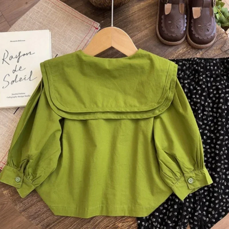 Girls Baby's Kids Blouse Coat Jacket Outwear 2024 Green Spring Autumn Shirts Cotton Outwear Outdoor Toddler Children's Clothing
Girls Baby's Kids Blouse Coat Jacket Outwear 2024 Green Spring Autumn Shirts Cotton Outwear Outdoor Toddler Children's Clothing