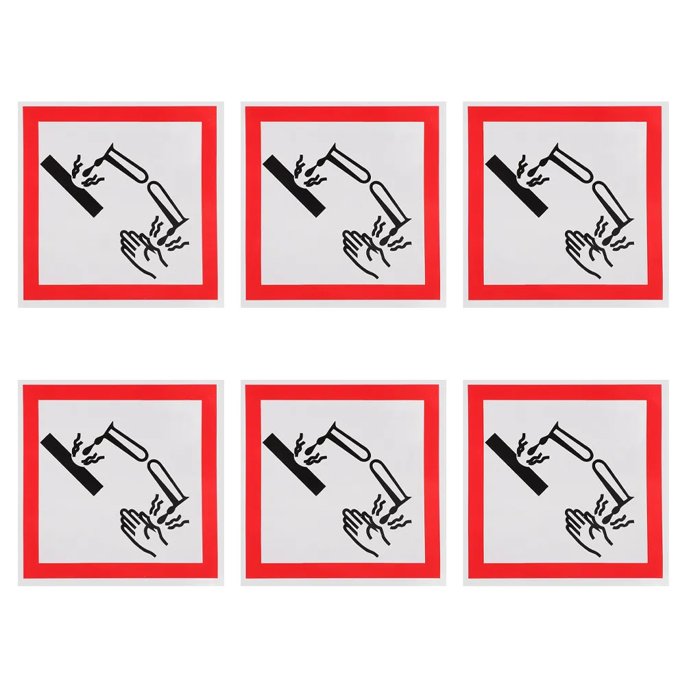 6Pcs Corrosive Safety Label Sticker Self Adhesive Warning Sign for Acid Base Corrosives Factory Lab Warehouse Transportation
6Pcs Corrosive Safety Label Sticker Self Adhesive Warning Sign for Acid Base Corrosives Factory Lab Warehouse Transportation