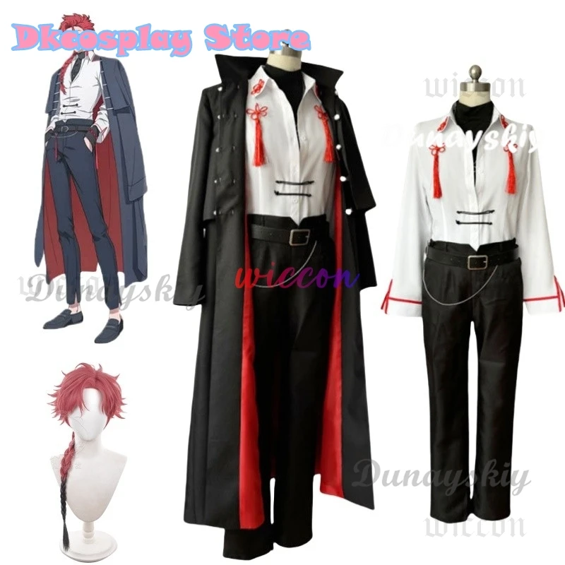 Link Click Vein Cosplay Costume Wig Anime Link Click Red Black Coat Shirt Pant Gradient Braid Wig Halloween Party Suit Wig
Link Click Vein Cosplay Costume Wig Anime Link Click Red Black Coat Shirt Pant Gradient Braid Wig Halloween Party Suit Wig