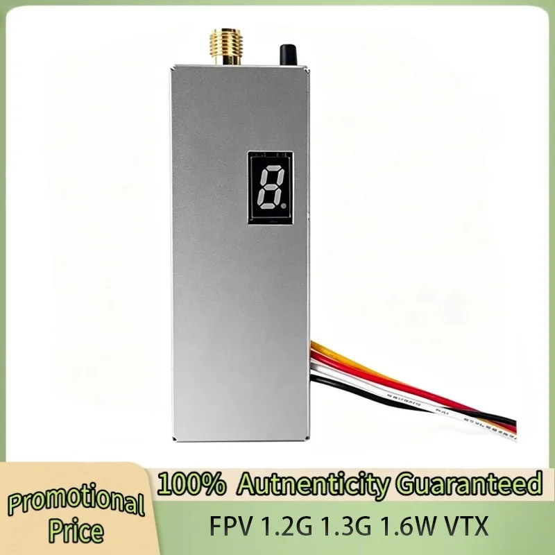 FPV 1.2G 1.3G 1.6W VTX Transmitter 8CH 0.1mW/25mW/800mW/1600mW VTX Transmitter for Long Range FPV Drone RC Model
FPV 1.2G 1.3G 1.6W VTX Transmitter 8CH 0.1mW/25mW/800mW/1600mW VTX Transmitter for Long Range FPV Drone RC Model