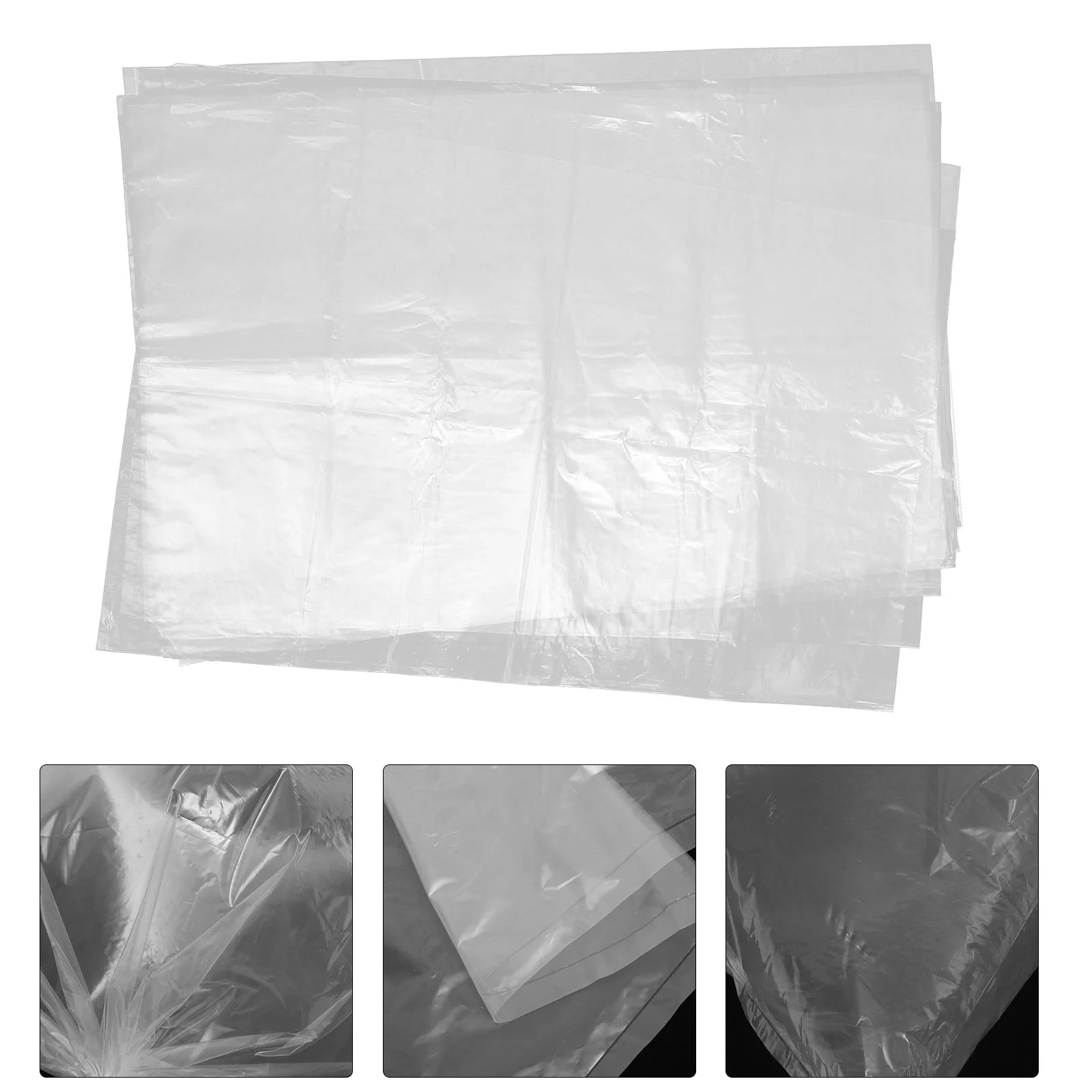 10PCS 50x80cm Large Flat Pocket Transparent Plastic Storage Bags Christmas Storage Bag Eco-friendly Plastic Bag
10PCS 50x80cm Large Flat Pocket Transparent Plastic Storage Bags Christmas Storage Bag Eco-friendly Plastic Bag