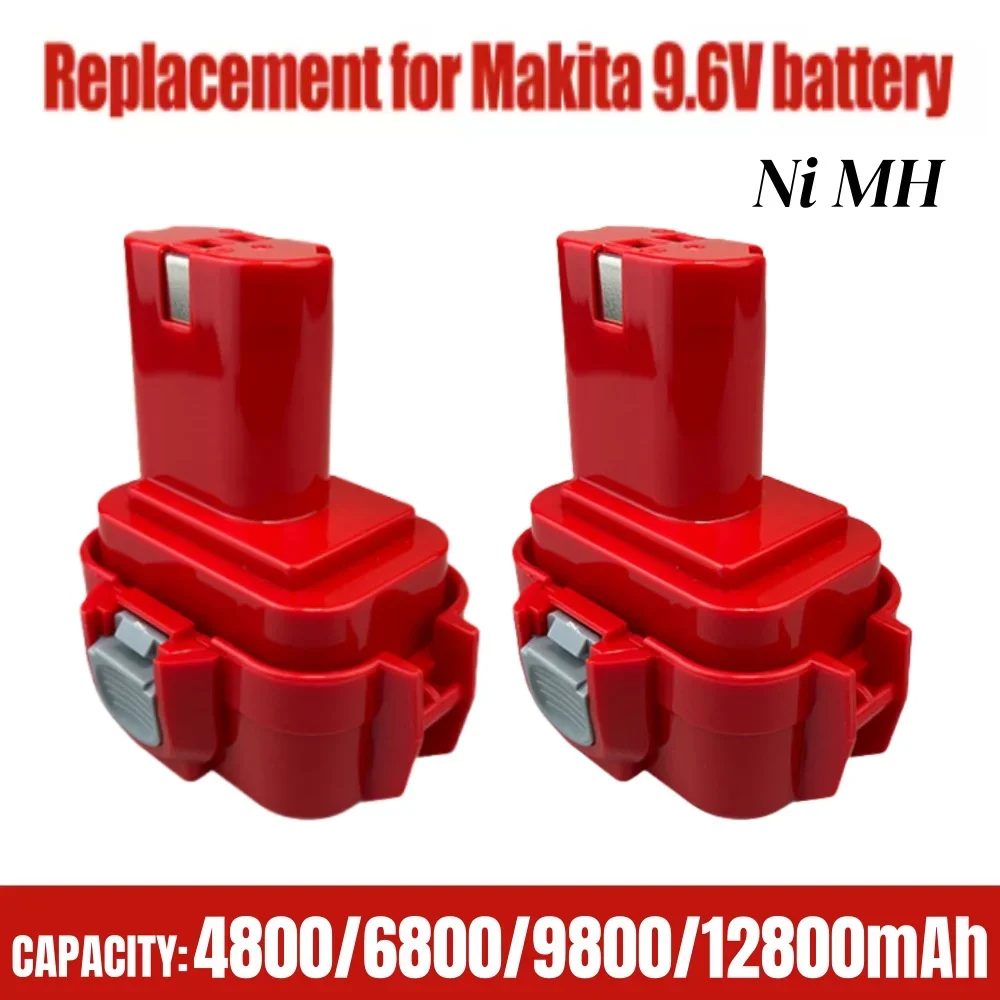 For Makita 9.6V 4.8/6.8/9.8/12.8Ah Battery PA09 Replacement Ni-MH Batteries For Makita PA09 9120 9122 9134 9135 9135A
For Makita 9.6V 4.8/6.8/9.8/12.8Ah Battery PA09 Replacement Ni-MH Batteries For Makita PA09 9120 9122 9134 9135 9135A