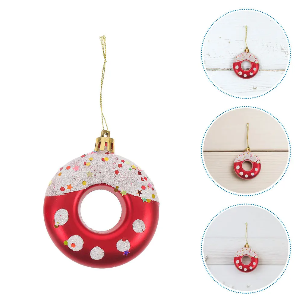 8Pcs Holiday Donut Ornaments Candy Bread Pendant Hanging Decorations Birthday Christmas New Year Home Party Supplies
8Pcs Holiday Donut Ornaments Candy Bread Pendant Hanging Decorations Birthday Christmas New Year Home Party Supplies