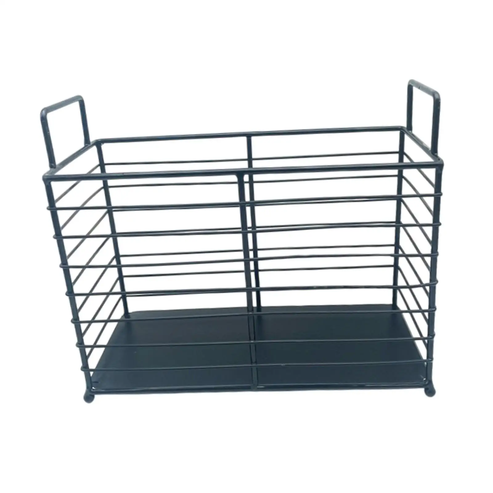 Magazine Holder Versatile Office Storage Basket Folder Storage Box Iron Storage Bin Desk Organizer for Office Desktop Home Books
Magazine Holder Versatile Office Storage Basket Folder Storage Box Iron Storage Bin Desk Organizer for Office Desktop Home Books