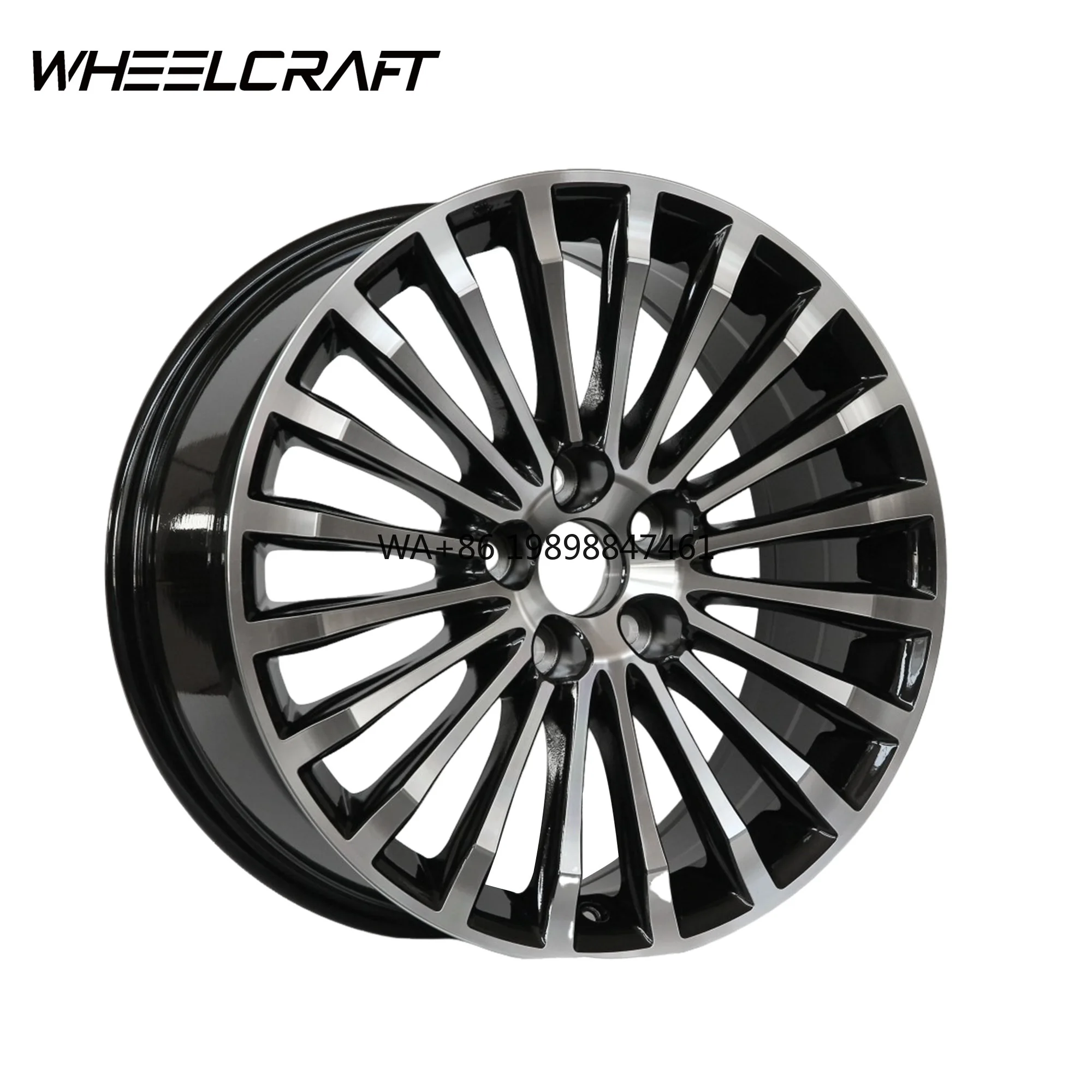 New Arrival WHEELCRAFT 5 Hole 18Inch Aluminum Alloy Multi Spoke Flow Formed Wheel Rim with 5 Year Warranty for Crown 2015
New Arrival WHEELCRAFT 5 Hole 18Inch Aluminum Alloy Multi Spoke Flow Formed Wheel Rim with 5 Year Warranty for Crown 2015
