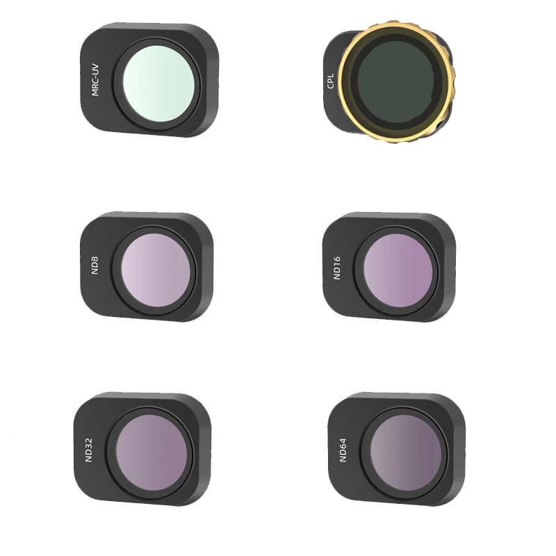 Camera Lens Filter for DJI Mini 3 Pro MCUV CPL ND8 ND16 ND32 ND64 ND256 ND/PL Filters Kit For Mavic Mini 3 Pro Drone Accessories
Camera Lens Filter for DJI Mini 3 Pro MCUV CPL ND8 ND16 ND32 ND64 ND256 ND/PL Filters Kit For Mavic Mini 3 Pro Drone Accessories