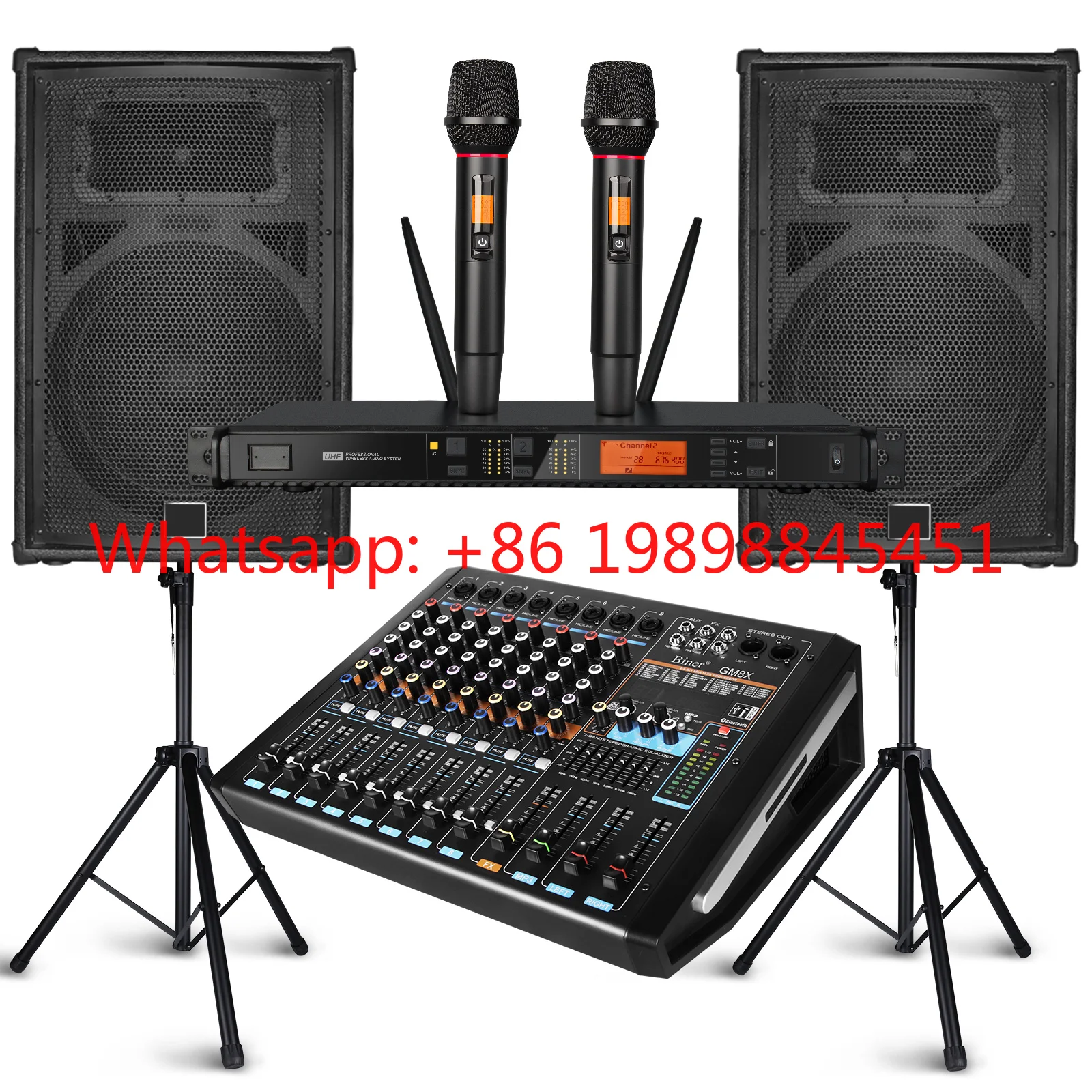 F15 Equipo De Sonido 15 Inch Portable Party Speaker Complete Sound System with Wireless Microphone
F15 Equipo De Sonido 15 Inch Portable Party Speaker Complete Sound System with Wireless Microphone