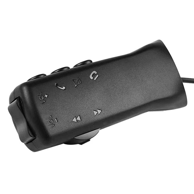 7-Key Universal Steering Wheel Controller Multi-Functional Controller Car Audio GPS Navigation DVD Android Wired Control
7-Key Universal Steering Wheel Controller Multi-Functional Controller Car Audio GPS Navigation DVD Android Wired Control