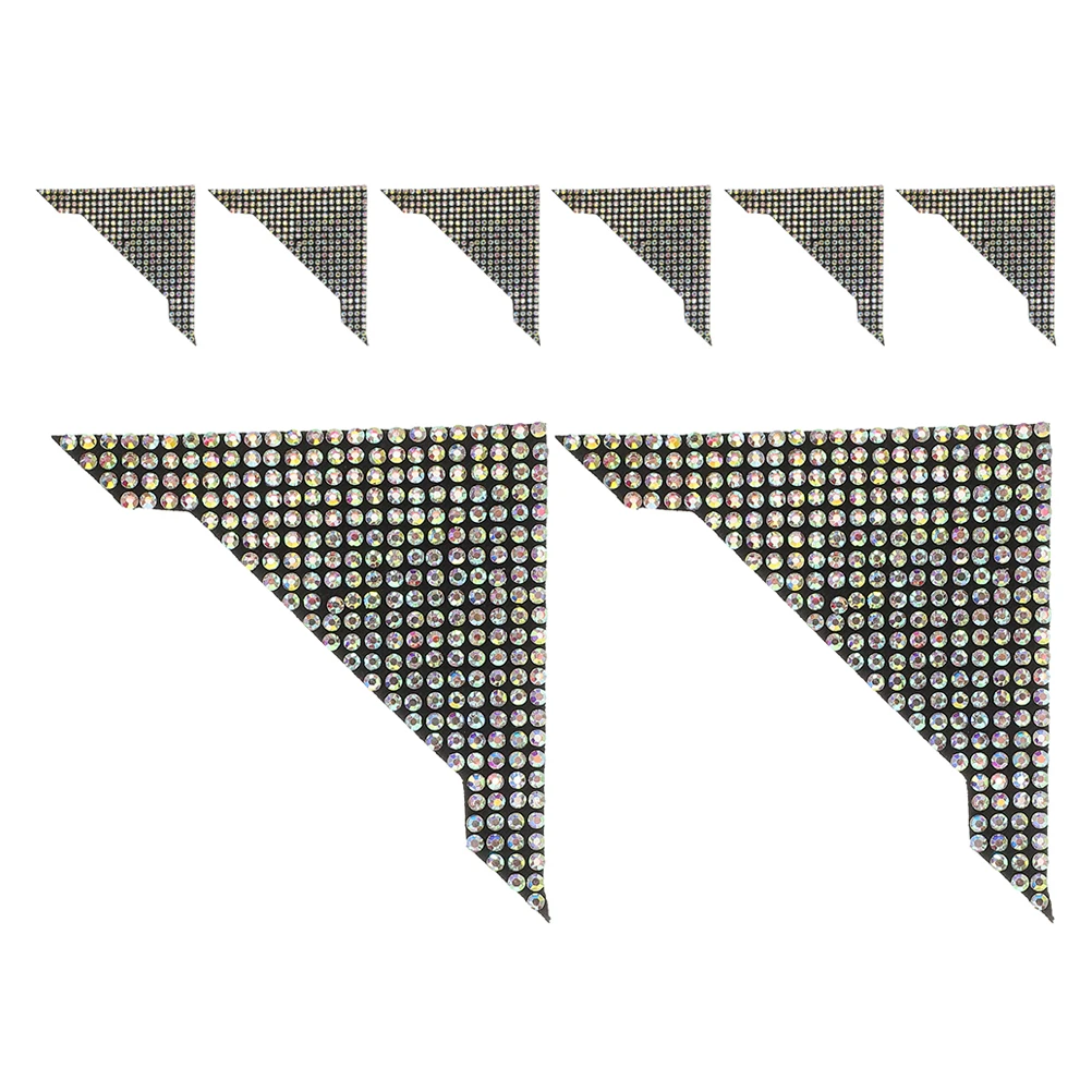 8pcs Bling Rhinestone Corner Guards Anti-Scratch Bumper Protectors Stickers Durable Fade Resistant Easy Install Adhesive Design
8pcs Bling Rhinestone Corner Guards Anti-Scratch Bumper Protectors Stickers Durable Fade Resistant Easy Install Adhesive Design