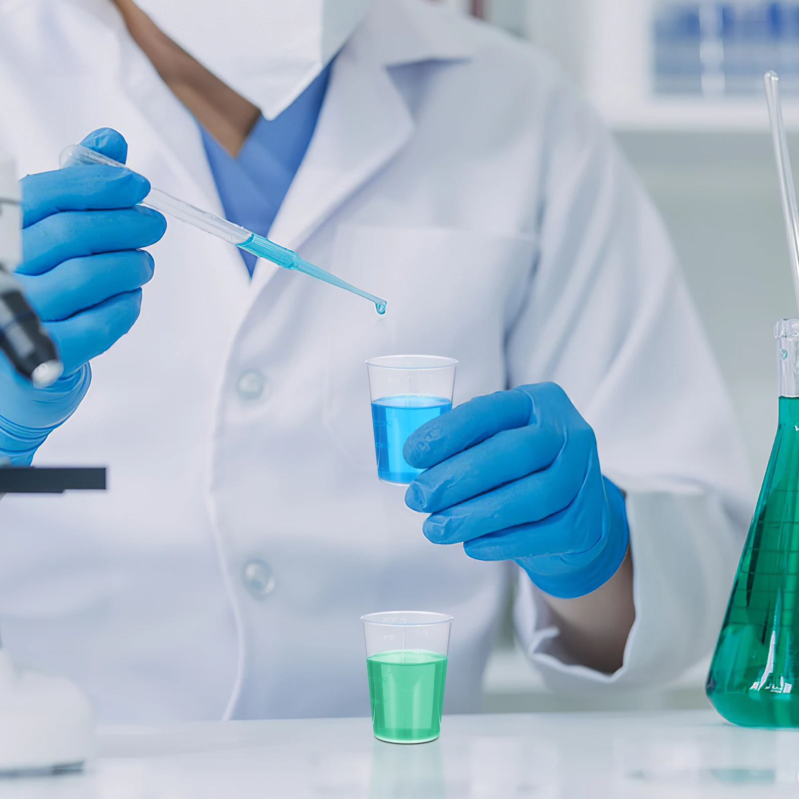 50Pcs 50Ml Clear Measuring Cup with Graduated Scale Food Grade Plastic Cups for Sample Collection Kitchen Lab Storage
50Pcs 50Ml Clear Measuring Cup with Graduated Scale Food Grade Plastic Cups for Sample Collection Kitchen Lab Storage