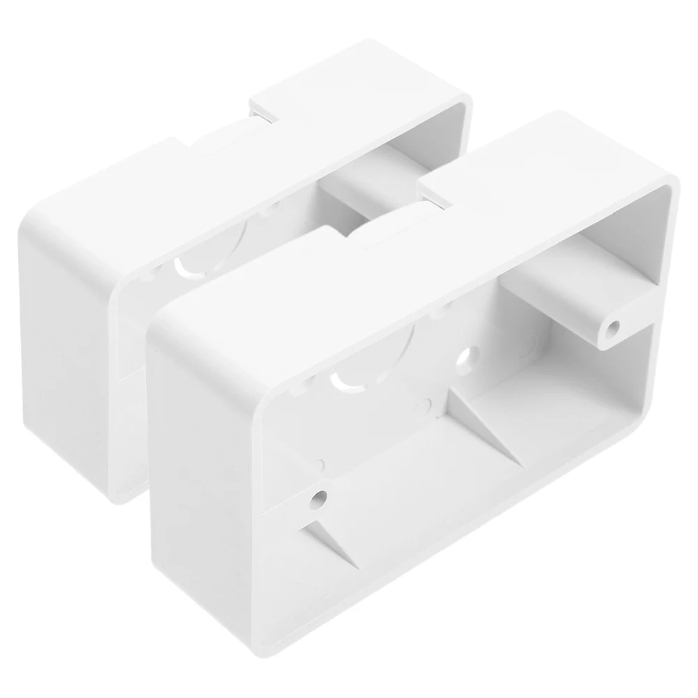 2pcs Surface Mount Outlet 16Ga Thickened Junction For Outdoor Electrical Installations Wall Socket Base Box Universal Flush
2pcs Surface Mount Outlet 16Ga Thickened Junction For Outdoor Electrical Installations Wall Socket Base Box Universal Flush