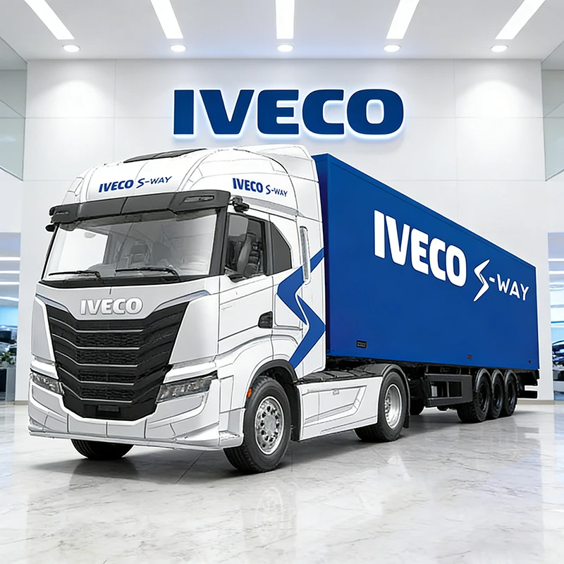 1:43 Iveco S-Way Trailer Truck Scania 770S Alloy Car Model Diecasts & Toy Vehicles Miniature Scale Model Car Toy For Children
1:43 Iveco S-Way Trailer Truck Scania 770S Alloy Car Model Diecasts & Toy Vehicles Miniature Scale Model Car Toy For Children