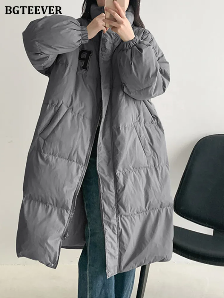 BGTEEVER Winter Thicken Cotton-Padded Parkas Women Solid Casual Warm Cropped Puffer Jacket Female Outerwear
BGTEEVER Winter Thicken Cotton-Padded Parkas Women Solid Casual Warm Cropped Puffer Jacket Female Outerwear
