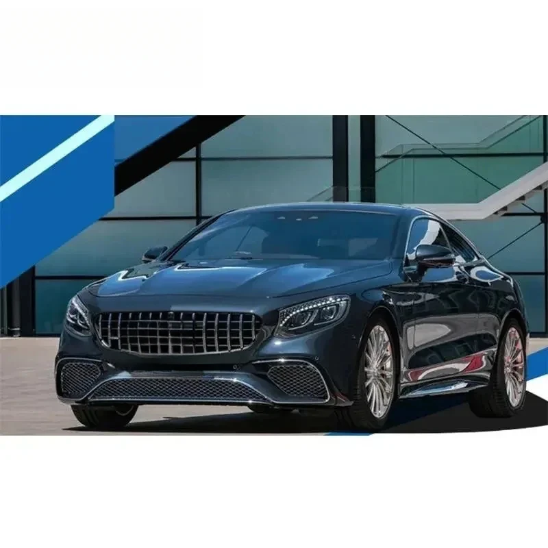 Популярный комплект автозапчастей для кузова автомобиля S-класса Coupe C217 W217 S63 2014-2020 годов выпуска, аксессуары для тюнинга.
Популярный комплект автозапчастей для кузова автомобиля S-класса Coupe C217 W217 S63 2014-2020 годов выпуска, аксессуары для тюнинга.