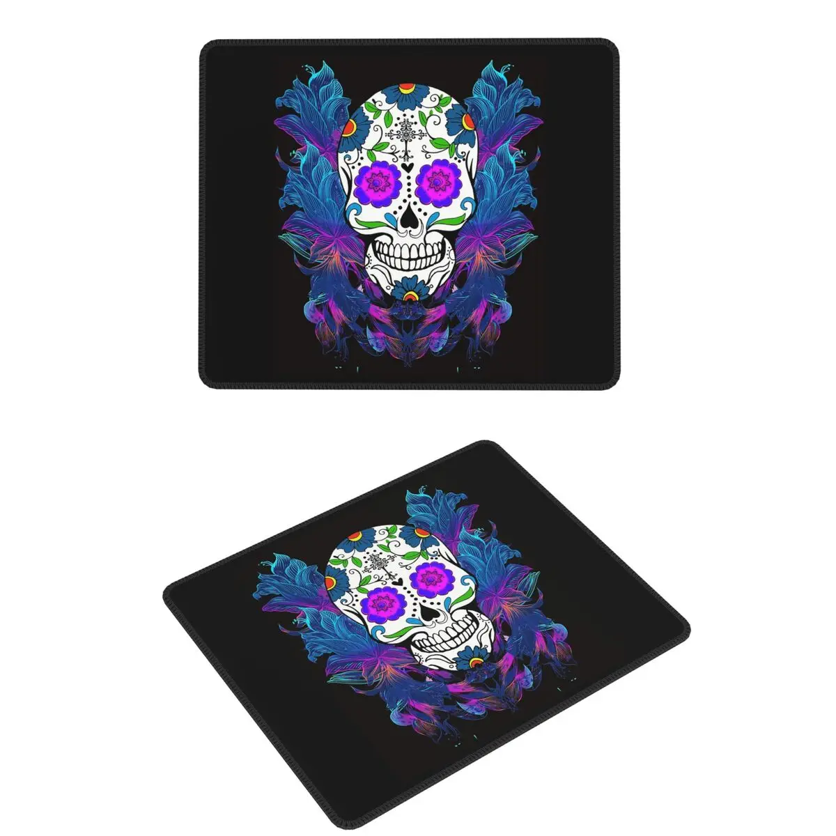 Blue Purple Floral Sugar Skull Day Of The Dead Mouse Pad Computer Keyboard Mouse Mat Gaming Laptop Desk Mat Office Table Mats
Blue Purple Floral Sugar Skull Day Of The Dead Mouse Pad Computer Keyboard Mouse Mat Gaming Laptop Desk Mat Office Table Mats