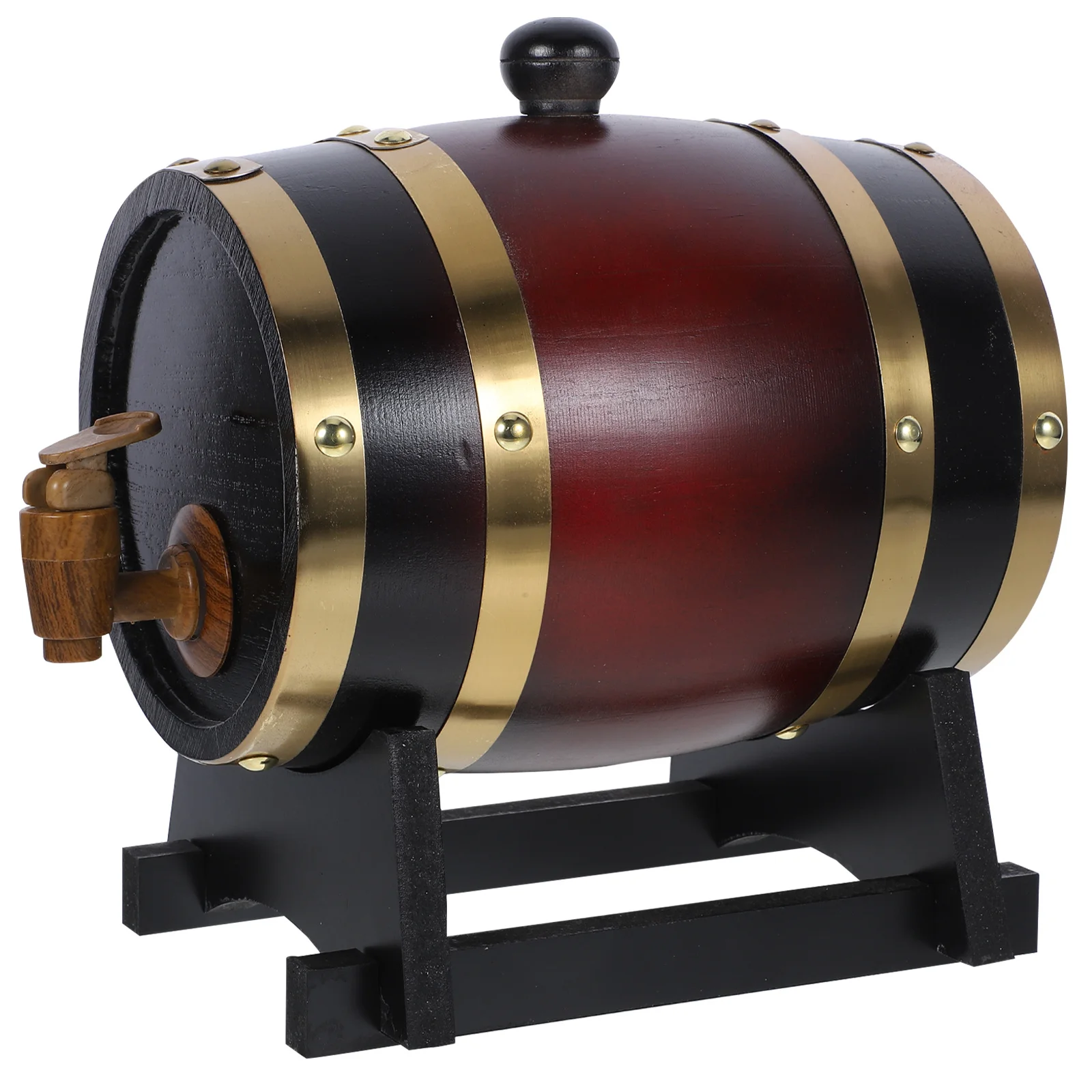 1 set 1.5L Wooden Wine Barrel Dispenser For Beer Aging Storage Rustic Drink Holder Party Outdoor Gathering Decoration Solid Wood
1 set 1.5L Wooden Wine Barrel Dispenser For Beer Aging Storage Rustic Drink Holder Party Outdoor Gathering Decoration Solid Wood