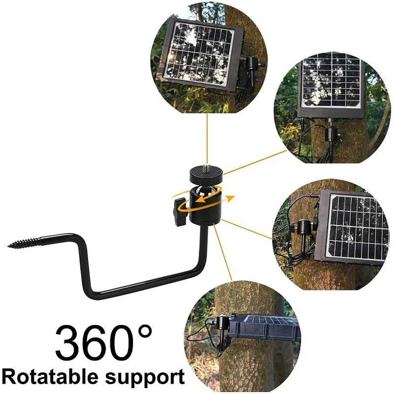 Universal M5 1/4 inch Scouting Trail Hunting Camera Mount Holder Adjustable Tree Stand Screw Solar panel Charger Night Vision
Universal M5 1/4 inch Scouting Trail Hunting Camera Mount Holder Adjustable Tree Stand Screw Solar panel Charger Night Vision