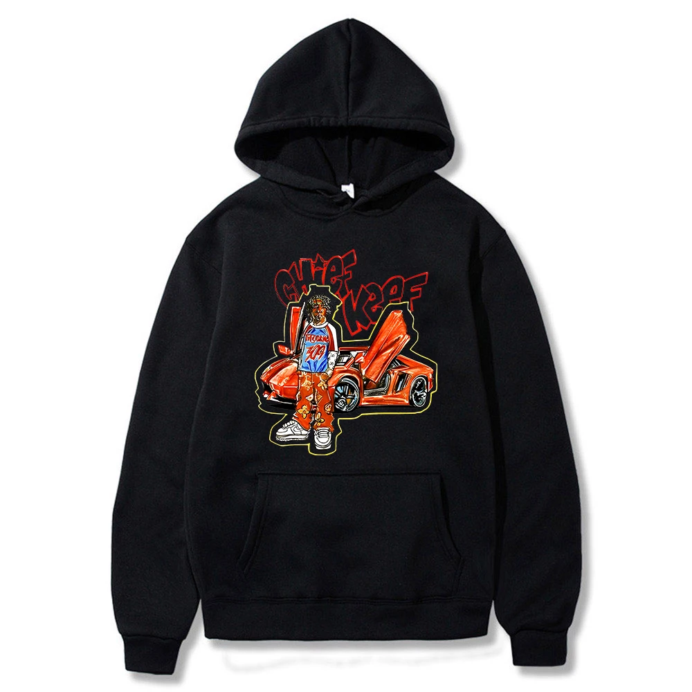 Толстовка Chief Keef с длинным рукавом для мужчин и женщин, уличная одежда, свитшот с капюшоном, эстетичный пуловер, одежда в стиле хип-хоп
Толстовка Chief Keef с длинным рукавом для мужчин и женщин, уличная одежда, свитшот с капюшоном, эстетичный пуловер, одежда в стиле хип-хоп