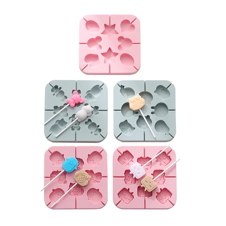 8-cavity Creative Animals, Lollipop Fondant Mold, Chocolate Candy Silicone Cake Mould, Fondant Cake Decorating Tools
8-cavity Creative Animals, Lollipop Fondant Mold, Chocolate Candy Silicone Cake Mould, Fondant Cake Decorating Tools