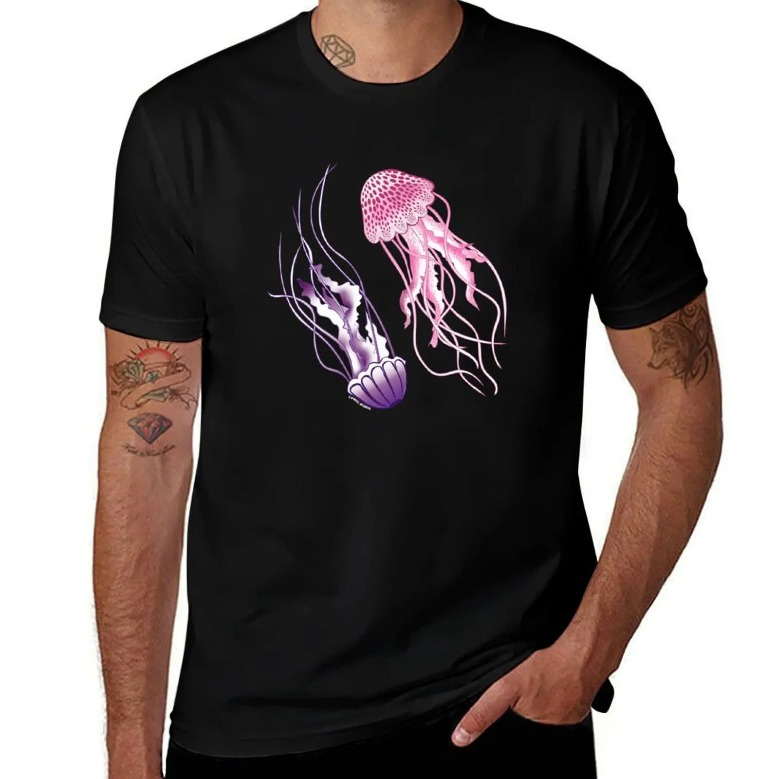 Pink and Purple Jellyfish T-Shirt summer tops cotton graphic tees custom shirt Aesthetic clothing mens t shirts pack
Pink and Purple Jellyfish T-Shirt summer tops cotton graphic tees custom shirt Aesthetic clothing mens t shirts pack