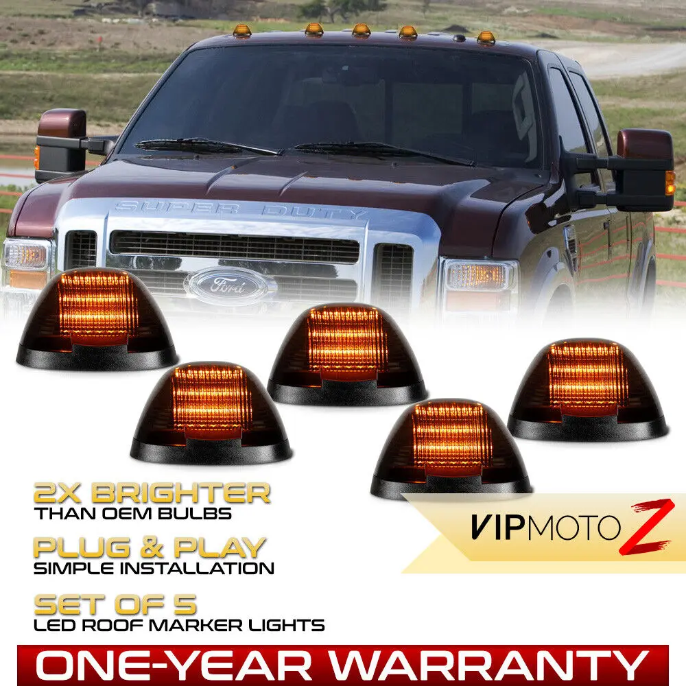 Roof Top Smoke LED Safety Tow Lights For 1999-2016 F250 F350 F450 F550 Superduty
Roof Top Smoke LED Safety Tow Lights For 1999-2016 F250 F350 F450 F550 Superduty