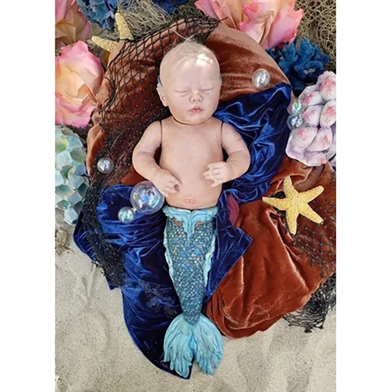 25-дюймовый незавершенный комплект куклы Reborn Rhynn Merbaby, реалистичный комплект для всего тела, мягкий на ощупь, свежий цвет, комплект Muñeca Reborn
25-дюймовый незавершенный комплект куклы Reborn Rhynn Merbaby, реалистичный комплект для всего тела, мягкий на ощупь, свежий цвет, комплект Muñeca Reborn