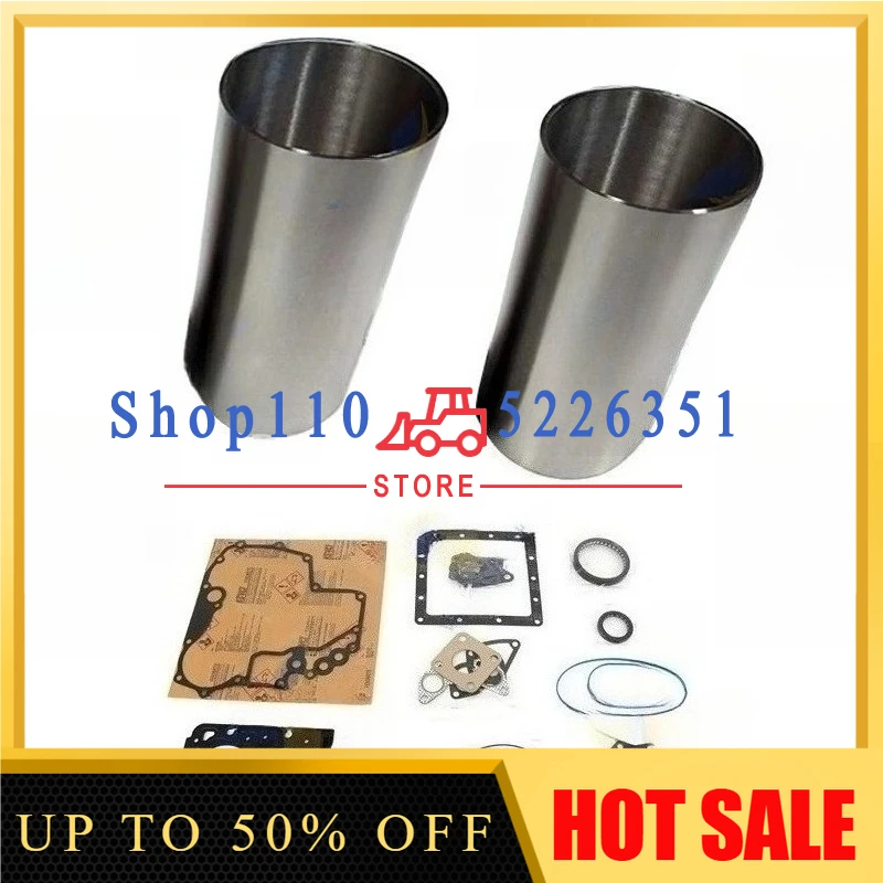 Z402 15281-21110 Full Gasket Set+ 2 PCS Cylinder Liner Full For Kubota Overhaul Rebuild Kit Engine Parts 64*2HK+1.5+3mm
Z402 15281-21110 Full Gasket Set+ 2 PCS Cylinder Liner Full For Kubota Overhaul Rebuild Kit Engine Parts 64*2HK+1.5+3mm