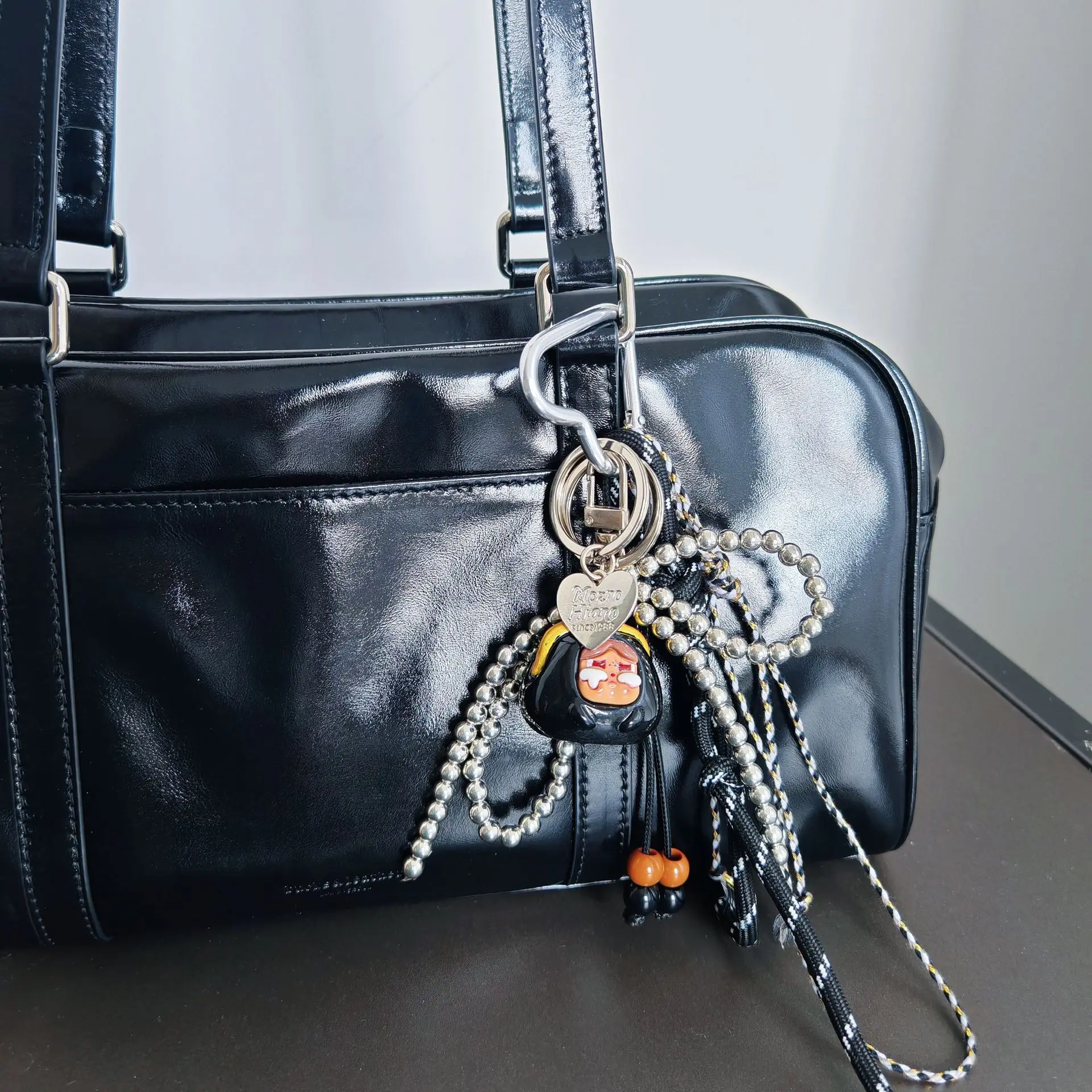 Creative Bag Hanging Ins Wind Bow Crying Baby Cute Grain Nylon Braided Rope Keychain Personalized Bag Pendant Accessories
Creative Bag Hanging Ins Wind Bow Crying Baby Cute Grain Nylon Braided Rope Keychain Personalized Bag Pendant Accessories