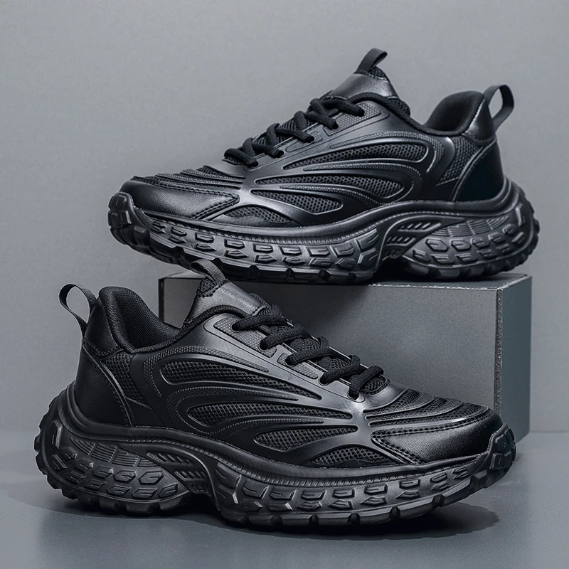 Men's breathable Thick sole casual sports shoes Four seasons new non-slip outdoor racing running shoes students speed sneakers
Men's breathable Thick sole casual sports shoes Four seasons new non-slip outdoor racing running shoes students speed sneakers