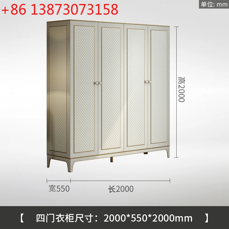 Итальянский шкаф для спальни в стиле постмодерн, легкий люкс, с четырьмя/двумя дверцами, высококачественный, для хранения вещей, на заказ
Итальянский шкаф для спальни в стиле постмодерн, легкий люкс, с четырьмя/двумя дверцами, высококачественный, для хранения вещей, на заказ