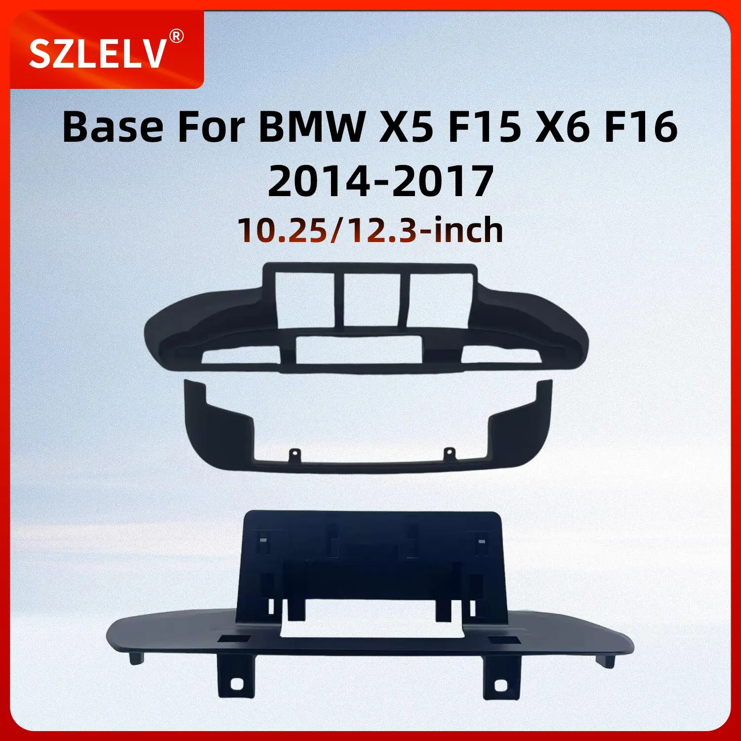 For BMW X5 F15 X6 F16 Mounting Bracket Compatible with Car Screen Navigation Multimedia Player Non-destructive Modification
For BMW X5 F15 X6 F16 Mounting Bracket Compatible with Car Screen Navigation Multimedia Player Non-destructive Modification