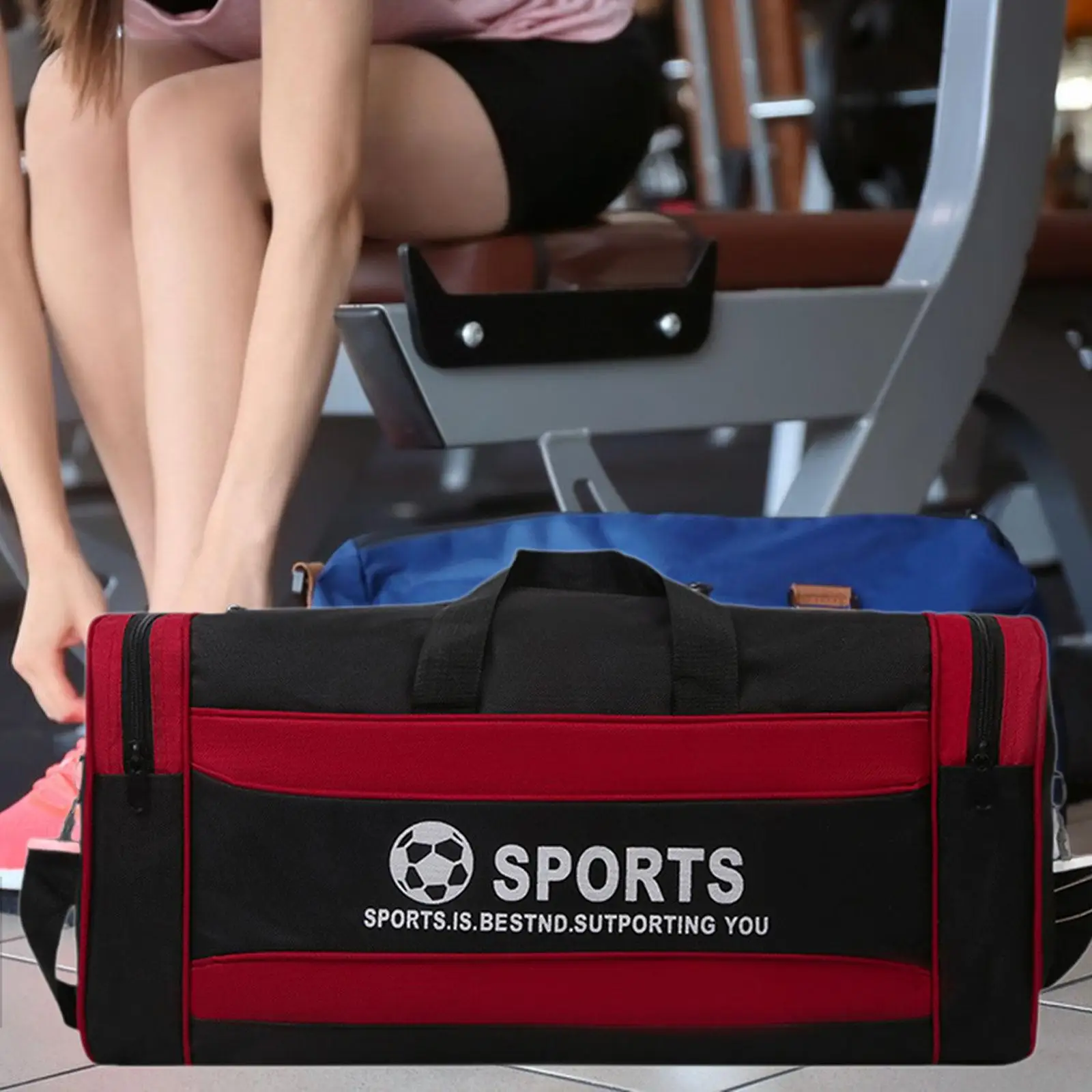 Travel Duffle Bag Yoga Bag Shoulder Bag Foldable Carry on Tote Bag Weekender Bag for Weekend Fitness Workout Outdoor Exercise
Travel Duffle Bag Yoga Bag Shoulder Bag Foldable Carry on Tote Bag Weekender Bag for Weekend Fitness Workout Outdoor Exercise