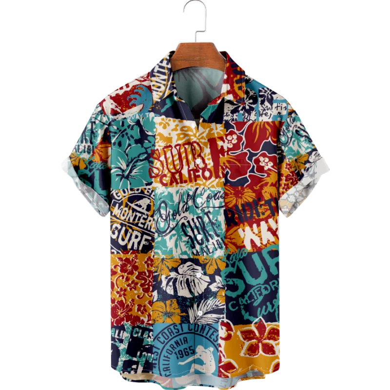Fashion New Men's Shirt Floral Print Lapel Long Sleeve Shirt Outdoor Streetwear Fashion Dress Designer Casual HD Pattern
Fashion New Men's Shirt Floral Print Lapel Long Sleeve Shirt Outdoor Streetwear Fashion Dress Designer Casual HD Pattern