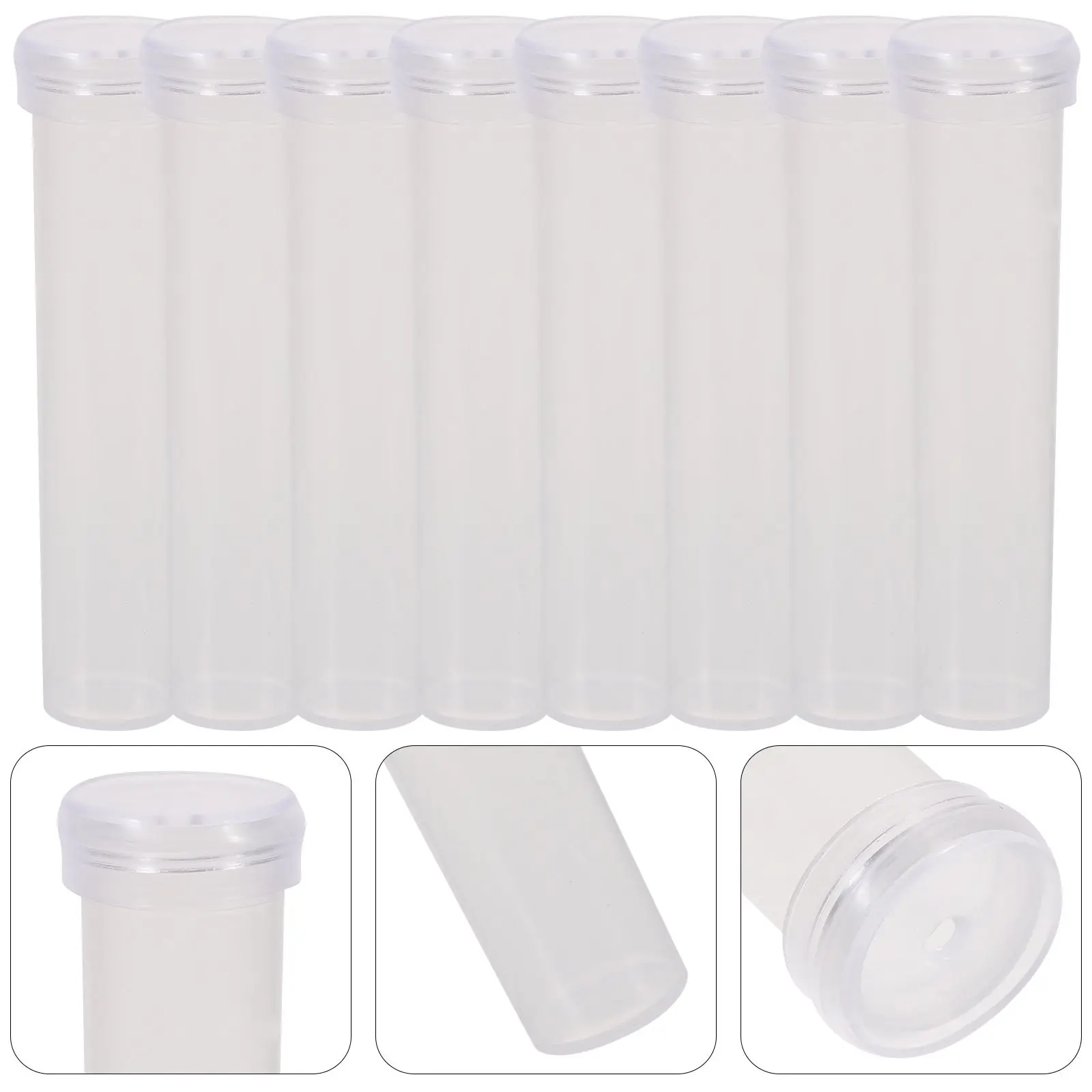 50 Pcs Flower Storage Pipe Clear Tube Test Vases for Flowers Hose Water Vials Transparent
50 Pcs Flower Storage Pipe Clear Tube Test Vases for Flowers Hose Water Vials Transparent