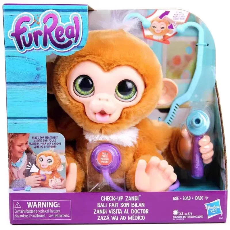 Оригинальная мультяшная игрушка FurReal Check Zandi обезьяна плюшевая игрушка для домашних животных Музыка для детей Рождественский подарок коллекция хобби
Оригинальная мультяшная игрушка FurReal Check Zandi обезьяна плюшевая игрушка для домашних животных Музыка для детей Рождественский подарок коллекция хобби